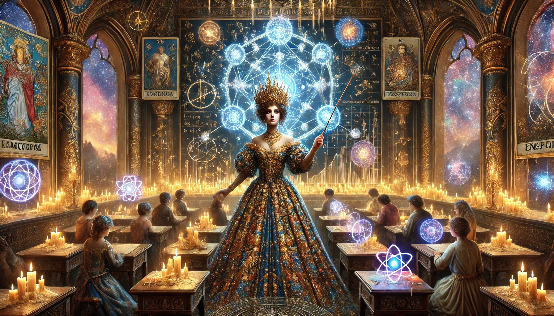 Astro Tarot İllüstrasyonu