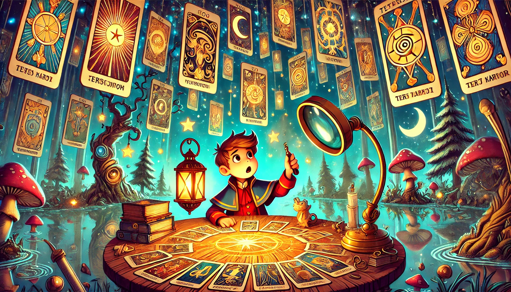 Ters duran tarot kartı